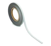 Ruban magnétique, 10 mm x 10 m, épaisseur: 1 mm, blanc