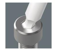 E/D/E Wera Embout hexagonal intérieur à tête sphérique 842/4 4 x 89 mm Quantité:1