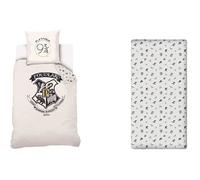 e DE LIT Harry Potter Housse DE Couette ET TAIE d'oreiller CotonEcru140x200 cmécru Harry Potter Drap Housse 90x190 cmCotonBlanc 86