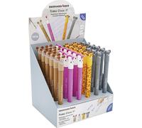 E.FABER Stylo à encre gel Animal Erase It 2025 Présentoir de 36 pièces