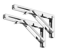 E Le support pliable mesure 300 mm de long et assure le maintien.-2 pc