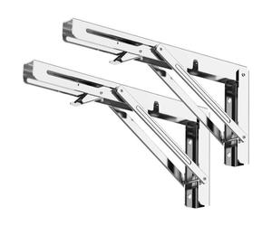 E Le support pliable mesure 300 mm de long et assure le maintien.-2 pc