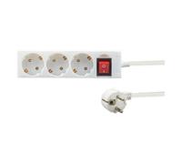 e+p e+p Multiprise 3 prises E 47 blanche Quantité:1