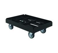E. S. B. ESB Chariot de transport BASIC KU RC 610 x 410 mm noir 4 roulettes pivotantes Ø 100 TPE Quantité:1