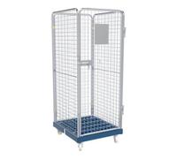 E. S. B. rolltainer® Conteneur roulant ADB 1600 KU bleu 724 x 815 mm 1 porte Cr 3 Quantité:1