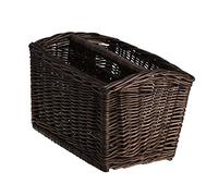 e-wicker24 Alles aus Weide Panier à magazines en osier,porte-revues,panier en osier pour ranger journaux (Marron)