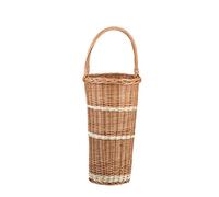 e-wicker24 Alles aus Weide Porte-Parapluie en Osier avec poignée (Naturel)