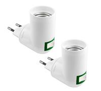 E27 avec Interrupteur sans Fil pour Lampe de Cuisine Murale AC 230V, Support Ampoule LED, Spot E27 Lampe, lot de 2 (sans ampoule)
