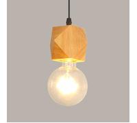 E27 Créatif Suspensions Luminaires Industrielle Bois Plafonnier Moderne Luminaire Lumiere (Type D)