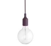E27 Socket lamp lampe de suspendue Muuto Burgundy - 5710562052915