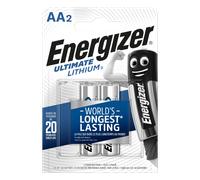 E301535202 Energizer Ultimate Lithium Pile AA/2 LR6/2
