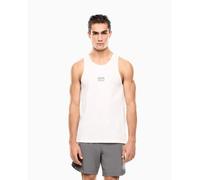 EA7 pour homme. 7M001344_AF22268 Vigor7 T-shirt sans manches blanc (M), Classique, Polyester, Sans manches / bretelles