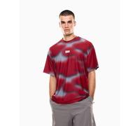 EA7 pour homme. 7M001371_AF17770 T-shirt Ventus7red (3XL), Rouge, Casuel, Polyester, Manche courte