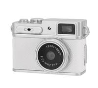 Eacam Appareil Photo Porte-clés Appareil Photo Numérique 3MP 3MP 1080P FHD Petit Enregistreur Vidéo de Poche Écran 0,96 Pouces Grand Angle de 130 Degrés avec Lumière (Blanc)