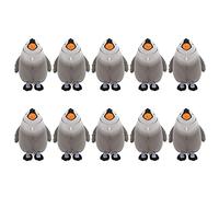 Eacam Ballons Marcheurs, Ballons sur Pied, 10 Pièces, Couleurs Vives, en Aluminium, Décoration pour Baby Shower, Anniversaire, Style debout.