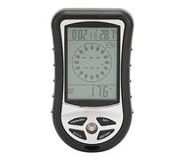 Eacam Boussole Numérique Altimètre Baromètre Altimètre électronique Boussole Barométrique de Randonnée Portable avec Thermomètre Prévisions Météorologiques Calendrier Rét