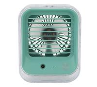 Eacam Mini Ventilateur Refroidisseur D'air Léger, 3 Vitesses, Rechargeable par USB, pour une Utilisation Portable dans la Chambre à Coucher et le Salon