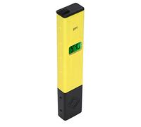 Eacam PH-mètre Numérique, Plage 0,0-14,00, Précision ±0,01, Portable | Testeur de qualité de L'eau, écran Lcd, Boîtier en PVC, Utilisation pour Aquarium et Aquaculture, Piles LR44 Non Incluses