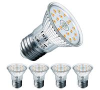 EACLL Ampoule LED E27 Blanc Chaud 4.9W Équivalent Incandescence Halogène 70W, Lot de 4. 515 Lumens 2700K Non Dimmable, Large Faisceau 120° Spot, Éclairag sans Scintillement, R50 Lampe à Réflecteur