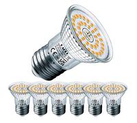 EACLL Ampoule LED E27 Blanc Chaud 6.5W Équivalent Incandescence Halogène 100W, Lot de 6. 770 Lumens 3000K Non Dimmable, Large Faisceau 120° Spot, Éclairag sans Scintillement, R50 Lampe à Réflecteur