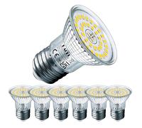 EACLL Ampoule LED E27 Lumière du Jour 6.5W Équivalent Incandescence Halogène 100W, Lot de 6. 850lm 5000K Non Dimmable, Large Faisceau 120° Spot, Éclairag sans Scintillement, R50 Lampe à Réflecteur