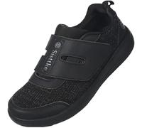 Eagsouni Chaussures Diabétiques Scratch Réglables Hommes Femmes Larges | Respirant,Léger,Chaussons orthopédiques,Anti-dérapante,confortable pour la marche,pour Personnes Âgées