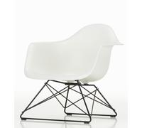 Eames Plastic Arm Chair LAR Chaise Vitra Blanc - Chromé - 4055737233760