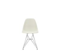 Vitra Chaise Eames Plastic Side Chair DSR – Chromé – Blanc