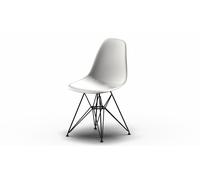 Vitra Chaise Eames Plastic Side Chair DSR – Chromé – Blanc