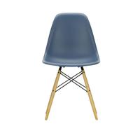 Eames Plastic Side Chair DSW Chaise Vitra Érable jaunâtre - Sea bleu - 4055737195792