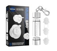 EarPeace Music PRO Protection Auditive Musicien - Bouchons d'Oreille de Protection Auditive pour Musiciens et les Festivals - Bouchon Oreille Concert - Anti Bruit - Haute Protection 20dB