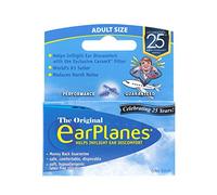 Earplanes Paire de bouchons d'oreille de protection contre l'air et le bruit