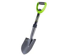 Earthwise Mini Pelle de tranchée compacte et Pliable en Acier Carbone avec poignée en D de 67,5 cm