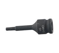 EaseSunny Adaptateur de douille à choc 1/2" pour perceuse électrique - Construction en acier trempé - Taille 80 mm pour les tâches de bricolage (H5)