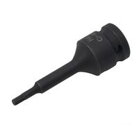 EaseSunny Adaptateur de douille à choc 1/2" pour perceuse électrique - Construction en acier trempé - Taille 80 mm pour les tâches de bricolage (H4)