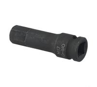 EaseSunny Adaptateur de douille à choc 1/2" pour perceuse électrique - Construction en acier trempé - Taille 80 mm pour les tâches de bricolage (H17)
