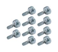 EaseSunny Lot de 10 boulons M5 x 14 pour tronçonneuses MS231 MS251 MS271 MS291, vis de protection de filtre à air en métal, pièce de rechange compatible avec 9022-319-1028