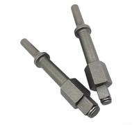 EaseSunny Lot de 2 adaptateurs de brise-boulons pneumatiques Shake N Break pour extracteur d'écrou coincé à l'air pour tête Torx 1/2 3/8 Drive Finition métallique
