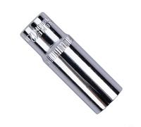 EaseSunny Profond pour douille à choc 1/4 tige hexagonale 4 mm à 14 mm pour porte-embout en alliage Cr-V robuste pour outils de mécanicien Changement de pneus Longueur 50 mm (12 mm)