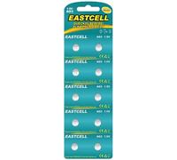 EASTCELL 10 pièces Pile Bouton AG3 LR41 - Piles Bouton alcalines 1,5 V - LR736 / L736 / G3 / G3A / 3GA / 192 / GP192 / V3GA / RW87 - Piles Bouton Piles Pile