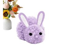 Easter Bunny Craft, Easy Diy Plush, Lapin Handmade Decoration, Cute Bunnies Diy, Holiday Craft Kit, Kids Creative Activity, Spring Fun Project, Easter Bunny Crafts for Party Favors Classroom