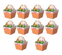 Easter Candy Paper Box - 10-Pack Treat Boxes | Empty Easter Bunny Goodie Boxes For Candy & Small Gift, Perfect For Home, Office, School, Apartment, Festival, Party, Family Nights, Friend Gatherings