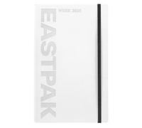 EASTPAK Agenda 2026 officiel Eastpak Agenda hebdomadaire 12 mois large, avec 192 pages, élastique, poche de transport, signet, planificateur mensuel, calendrier 2026 et 2027, format 13 x 21 cm, glace