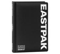 Eastpak Agenda scolaire 2026-2027, 13 mois, idéal pour l'école secondaire et secondaire, couverture rembourrée, 352 pages colorées et autocollants, 12 x 16,5 cm