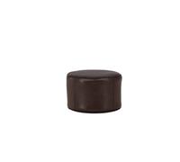 Eastportpouf ,repose-pieds Ø41cm Simili cuirPolyuréthanemarron.