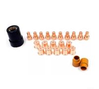 Eastwood Lot de 23 consommables de découpe plasma pour lampe torche Versa-Cut 40 A CB50 avec électrodes, embouts coulissants, buse diffuseur