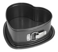 Moule coeur à fond amovible - BIRKMANN - EASY BAKING - Acier carbone - Anti adhésif - 26,5 x 25 x 9 cm