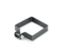 Easy Clôture Collier de fixation carré 60 x 60 mm pour portillon grillagé Gris anthracite