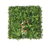 Mur végétal artificiel extérieur et intérieur 1m x 1m Tropical