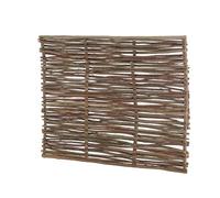 EASY CLOTURE Panneau Bois en noisetier tressé H 1m20 x 1m50 - Palissade clôture de Jardin décorative - Protection vis-à-vis Jardin Terrasse